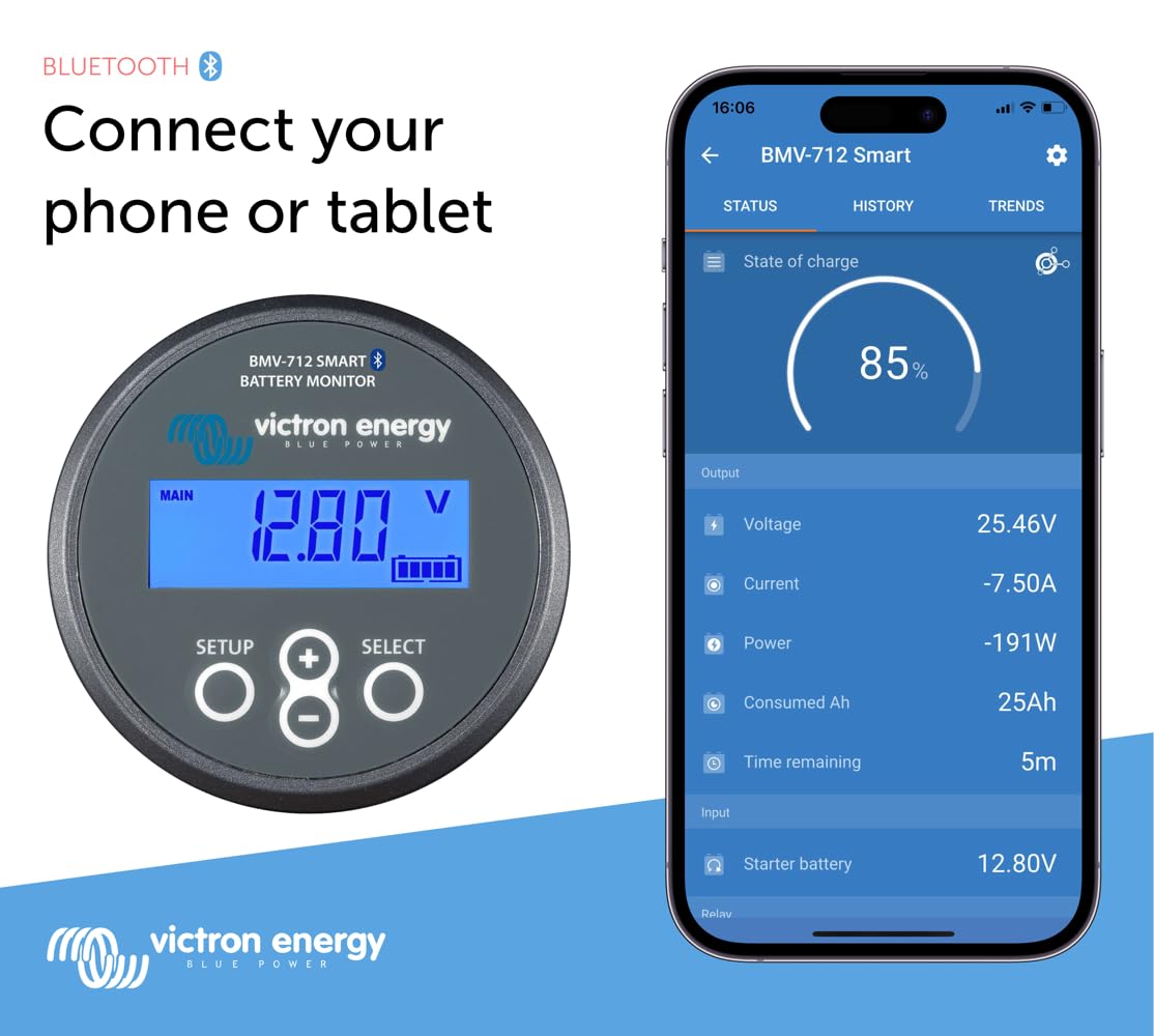 Victron Energy BMV-712 Smart Battery Monitor (Grey)
