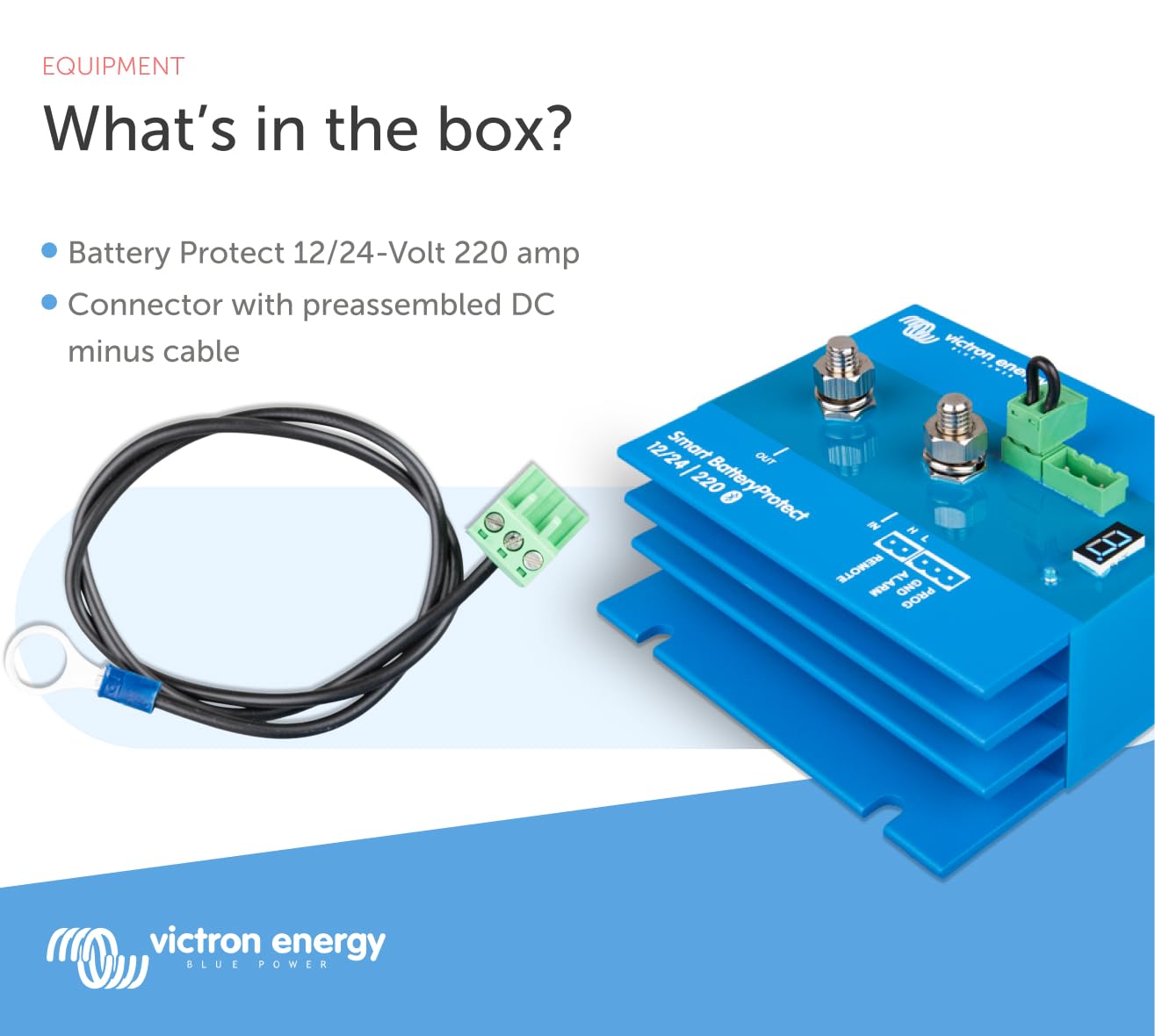 Victron Energy Smart BatteryProtect 12/24-Volt 220 amp (Bluetooth)