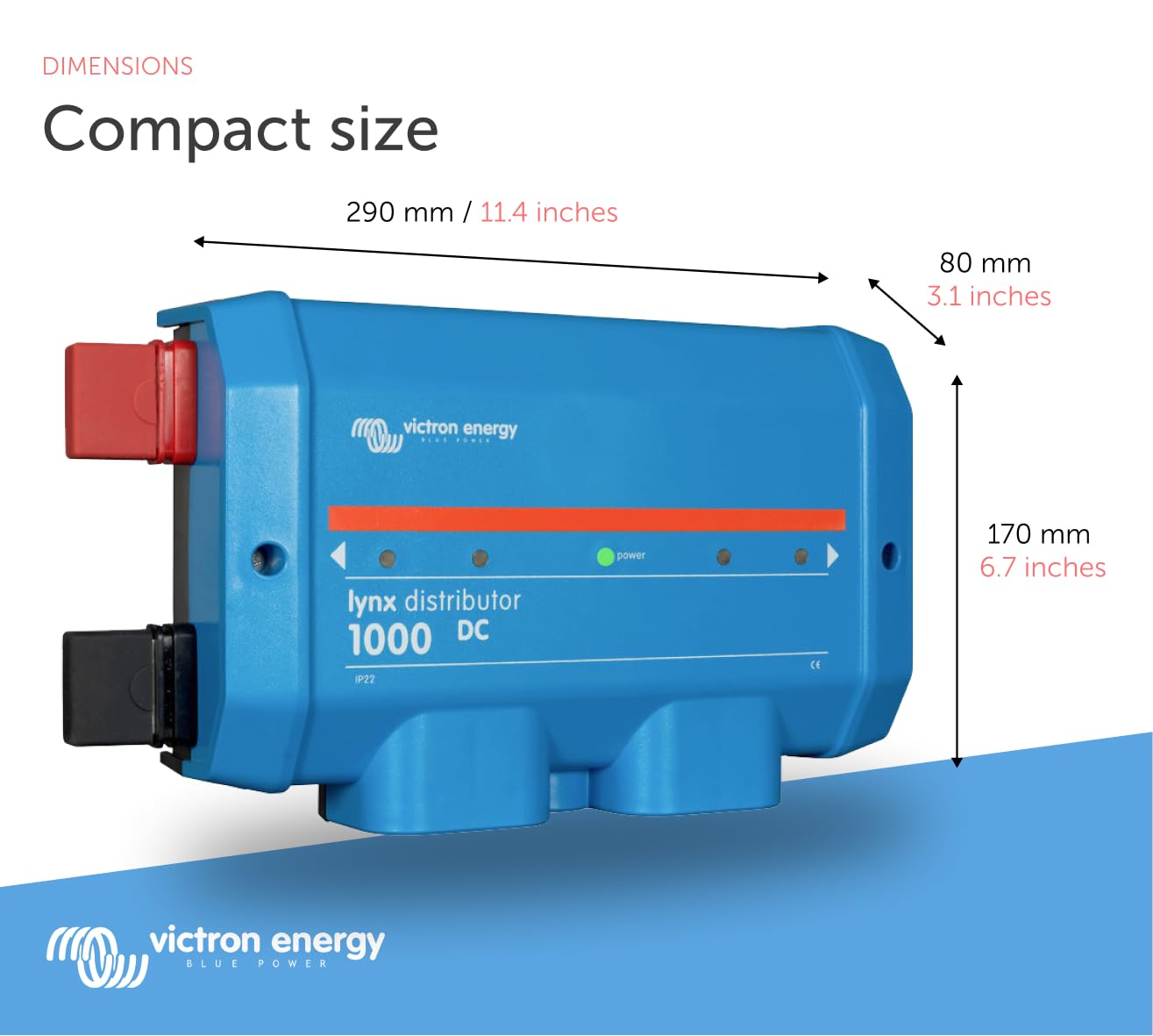 Victron Energy Lynx Distributor (M8)