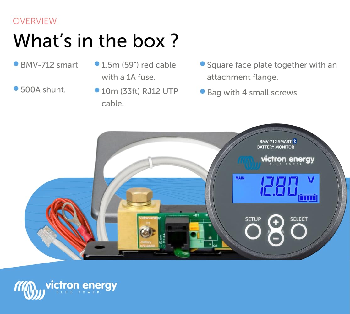 Victron Energy BMV-712 Smart Battery Monitor (Grey)