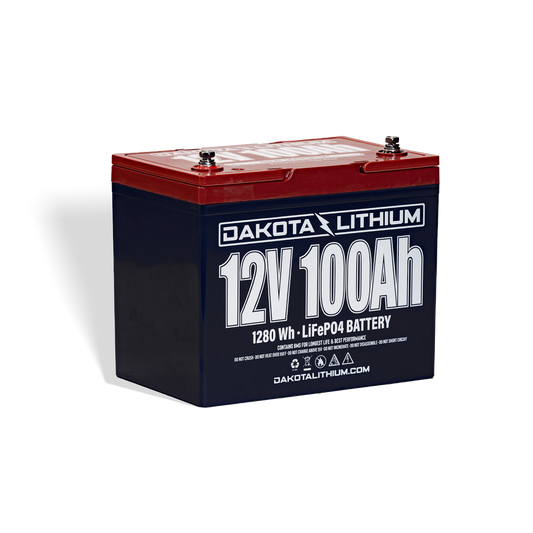 Dakota Lithium 12v 100Ah LiFePO4 Lithium Battery