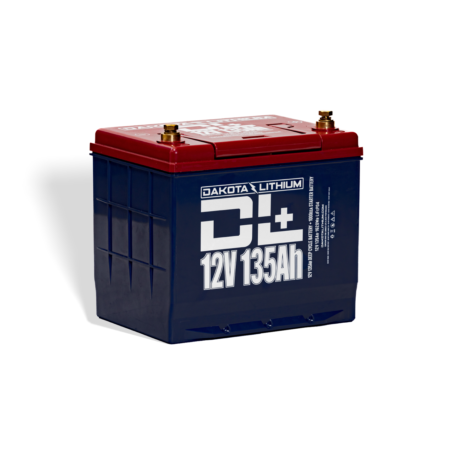 Dakota Lithium 12v 135Ah Dual Purpose 1000CCA Starting LiFePO4 Lithium Battery