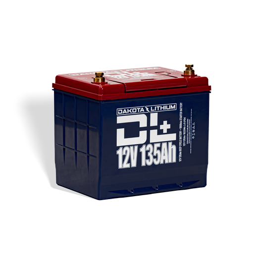 Dakota Lithium 12v 135Ah Dual Purpose 1000CCA Starting LiFePO4 Lithium Battery