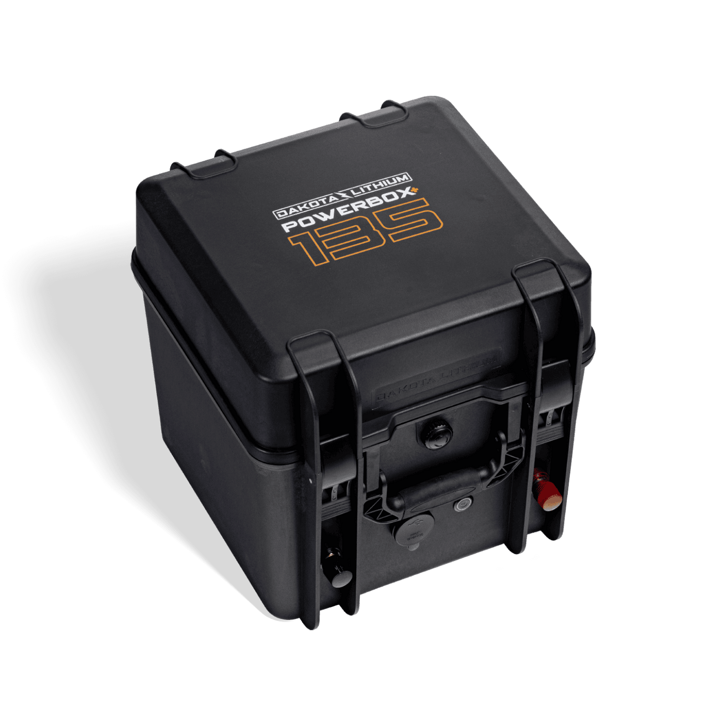 Dakota Lithium - 12V 135Ah Dual Purpose Power Box and 1000CCA LiFePO4 Deep Cycle Starter Battery with Inverter - 11 Year USA Warranty - Waterproof