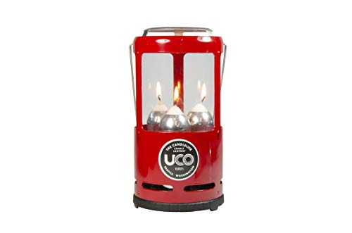 Lanterne à bougie de luxe UCO Candlelier (rouge)