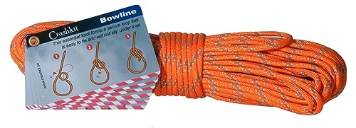 Crashkit Firecord, 100 pieds réfléchissants