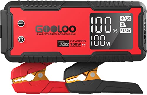 GOOLOO GT4000S Jump Starter 4000 Amp Car Starter