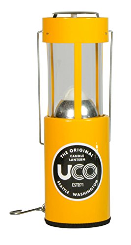 Lanterne à bougie originale UCO (jaune)