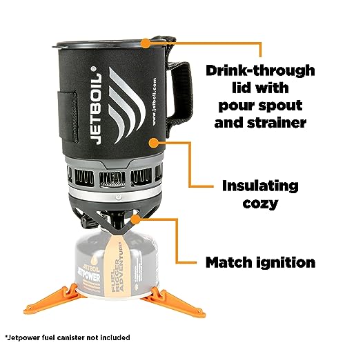 Système de cuisson pour réchaud de camping et de randonnée Jetboil Zip