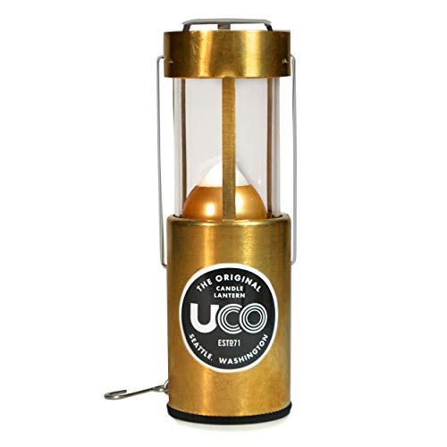 UCO Original Candle Lantern, Non-Anodized, Brass