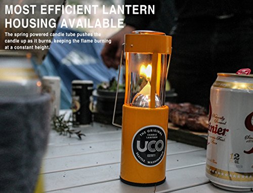 Lanterne à bougie originale UCO (jaune)