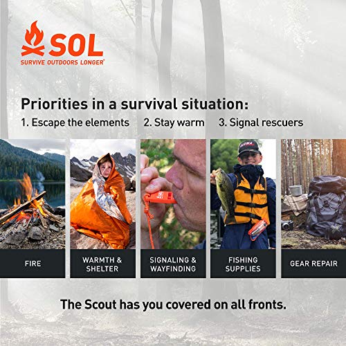 S.O.L. Survive Outdoors Longer Scout Survival Kit