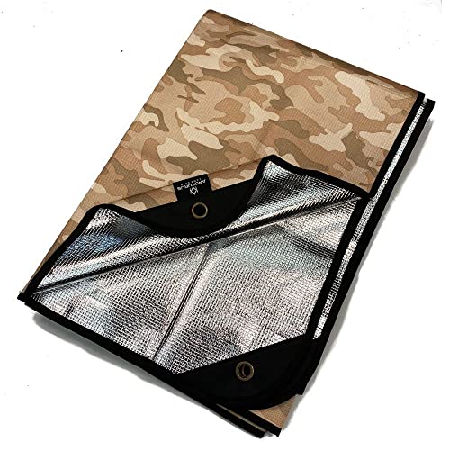 Arcturus Heavy Duty Survival Blanket – Insulated Thermal Reflective Tarp - 60" x 82"