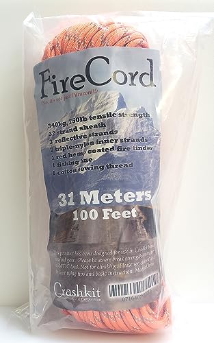 Crashkit Firecord, 100 pieds réfléchissants