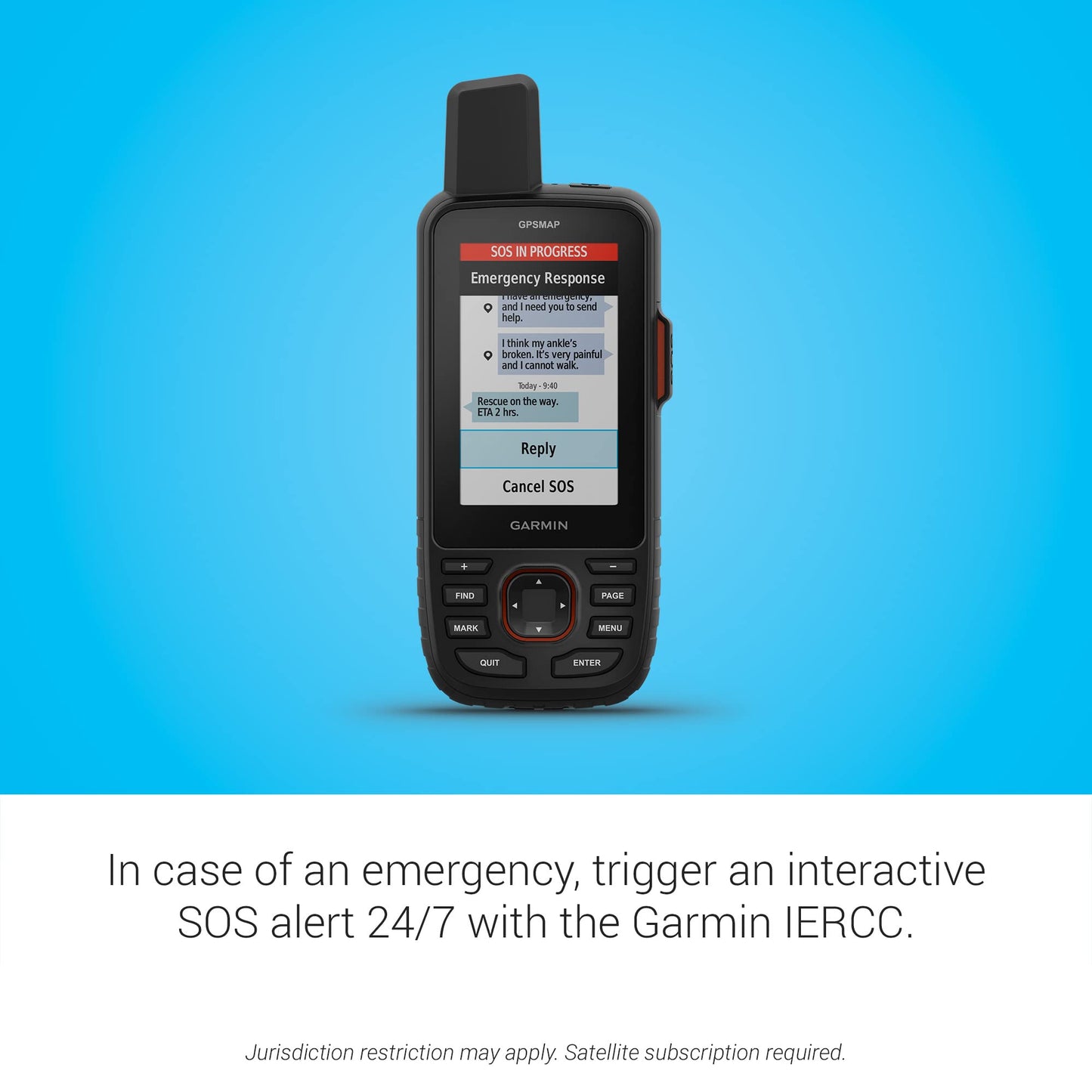 Garmin GPSMAP® 67i Rugged GPS Handheld with inReach® Satellite Technology