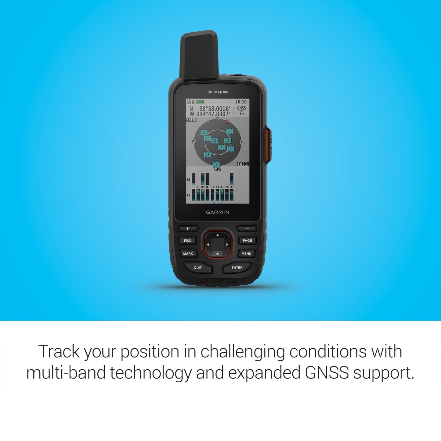 Garmin GPSMAP® 67i Rugged GPS Handheld with inReach® Satellite Technology