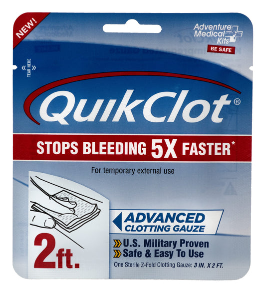 QuikClot Advanced Clotting Gauze - 3 x 24 in