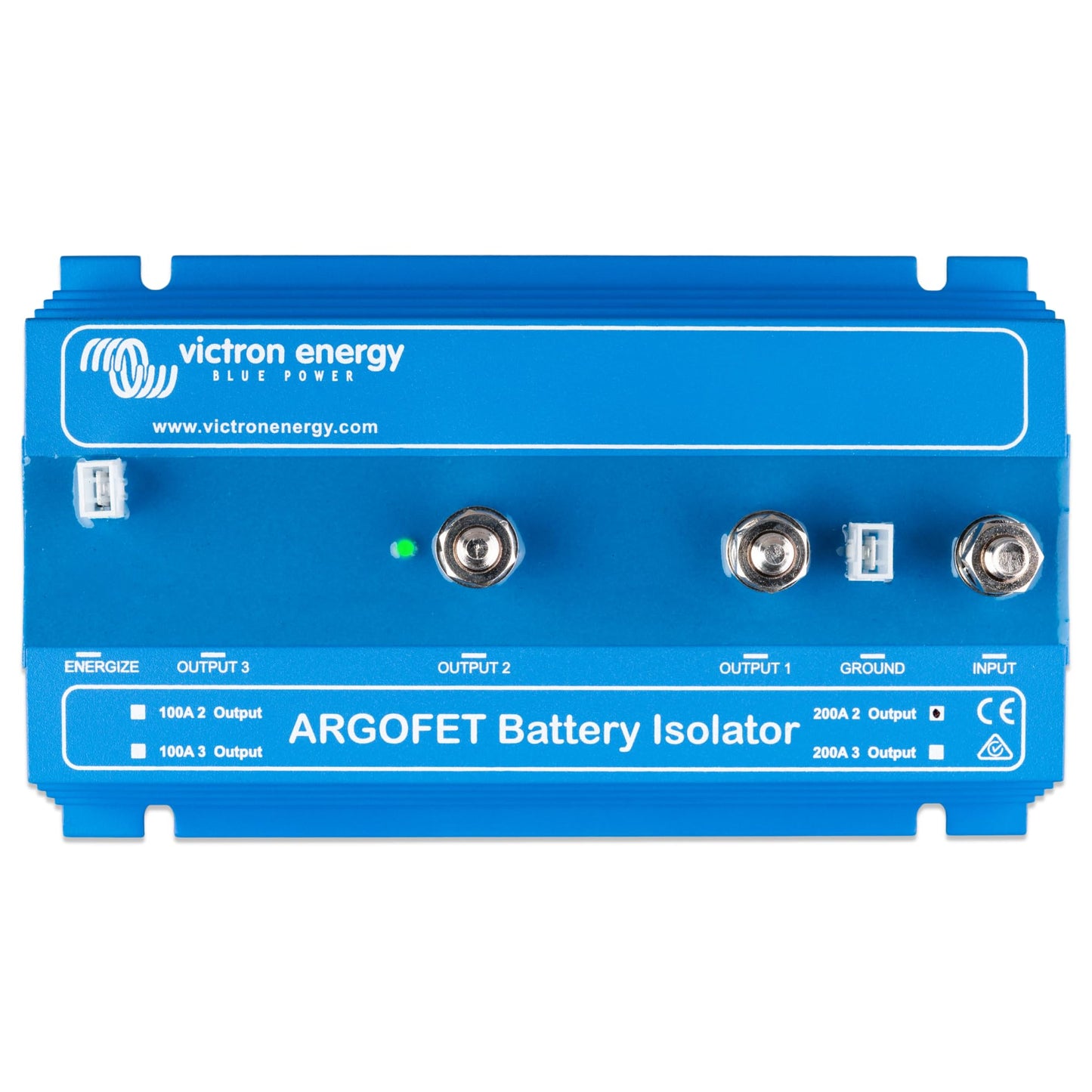 Victron ARGO FET 200-2 Battery Isolator with alternator energize input