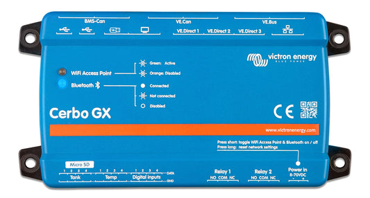 Victron Energy Cerbo GX, System Monitoring and System Control