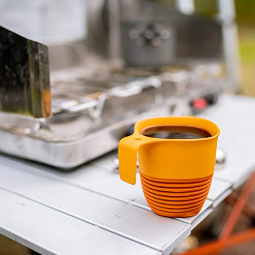 Tasse pliable en plastique UCO pour le camping, la randonnée et la randonnée, 12 onces