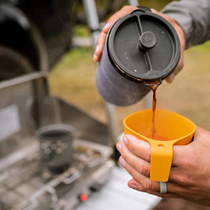 Tasse pliable en plastique UCO pour le camping, la randonnée et la randonnée, 12 onces