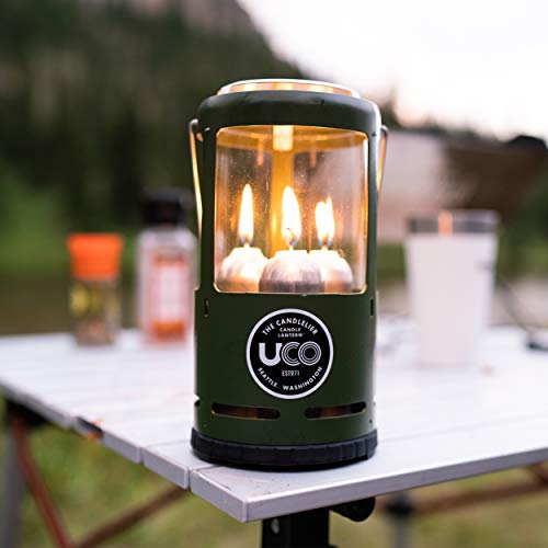 UCO Candlelier Deluxe Candle Lantern (Green)