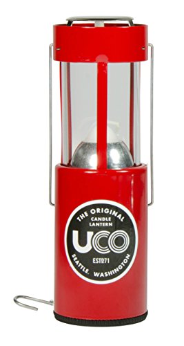 Lanterne à bougie originale UCO (rouge)