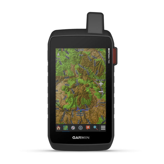 Garmin Montana 700i, GPS portable robuste avec technologie satellite inReach intégrée, écran tactile couleur 5" compatible avec les gants